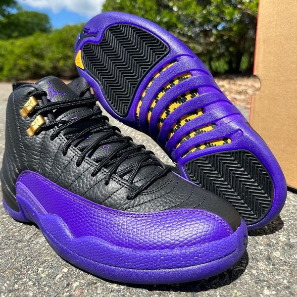 Jordans top 12s purple